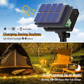 String Lights 396 FT Solar Warm White Outdoor Fairy Set
