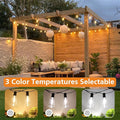 String Lights, 150 Ft Outdoor LED with Dimmable Remote and 3 Color Temps