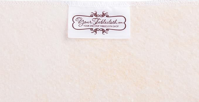 Vinyl Tablecloth, Orange Rectangle 52 x 90 Inch, 6.0 Gauge