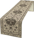 Boho Vintage Elegant Table Runner Farmhouse for Home Farmhouse Kitchen Table Dining Coffee Room Garden Party Wedding Decor 13x90in