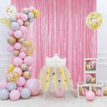 Photo Backdrop in Pink Sequin Mesh, 2 ft x 8 ft, Pack of 4