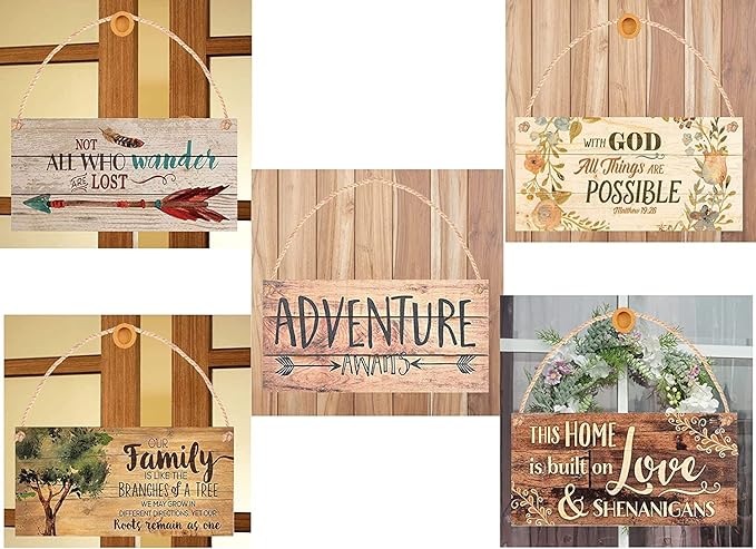 Rustic Wooden Signs Friendship Always Remember That if You Fall, I Will Pick You Up After I Finish Laughing Wood Plaque Sign Wall Art Decor Kitchen Cafe Pub Decor Gift 6x12 INCH
