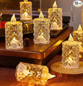 12-Pack Tea Lights Candles Battery Operated,Realistic Flicker & 200+ Hour Runtime - for Centerpieces, Weddings, Halloween, Christmas Decorations & Home Decor