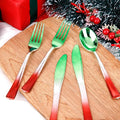 Plastic Forks Christmas Party Cutlery Set, 120 Count, Heavy Duty
