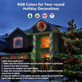 Indoor String Lights, 164ft RGB LED Color Changing with Remote