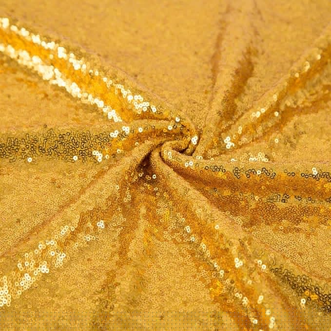 JYFLZQ Gold Sequin Backdrop Curtains 2ft x 8ft 2 Panel Glitter Photo Booth Backdrops Sparkly Photography Background Drapes for Parties Wedding Bridal Showers