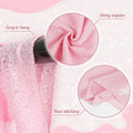 Backdrop, Pink Sequin, 6 Ft x 6 Ft for Parties and Events