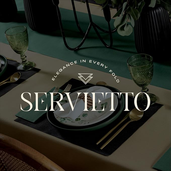 200-Pack Servietto Disposable Linen-Feel Guest Towels, Soft and Absorbent Paper - Image 8