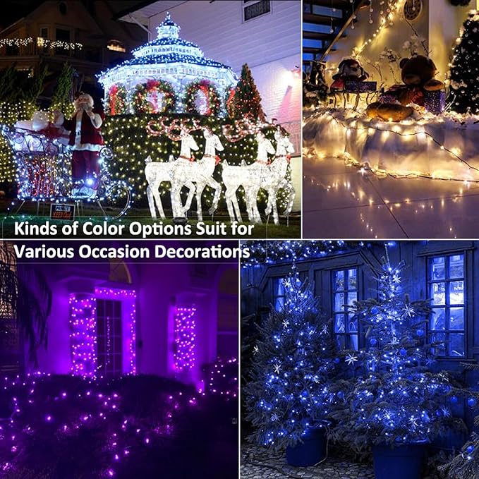 Indoor String Lights, 98.5 FT 300 LED Color Changing RGBW with Remote