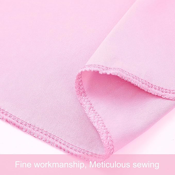 Backdrop Curtain Set, Light Pink, 10 Panels 5 ft x 12 ft