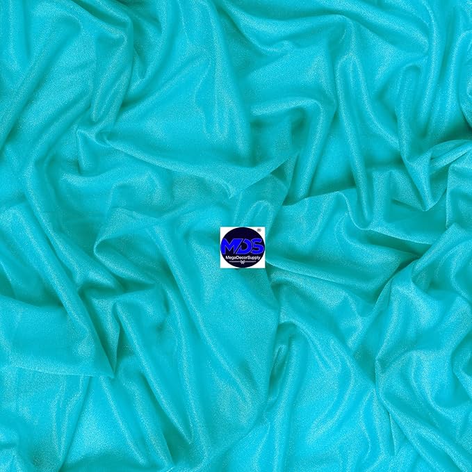 MDS 15 Pack 10ft Chiffon Table Runner 29 x 120 Inches Sheer Wedding Runner Romantic Rustic Table Runner for Wedding Decorations, Birthday Parties, Bridal Shower Party Arch Decor - Peacock Blue