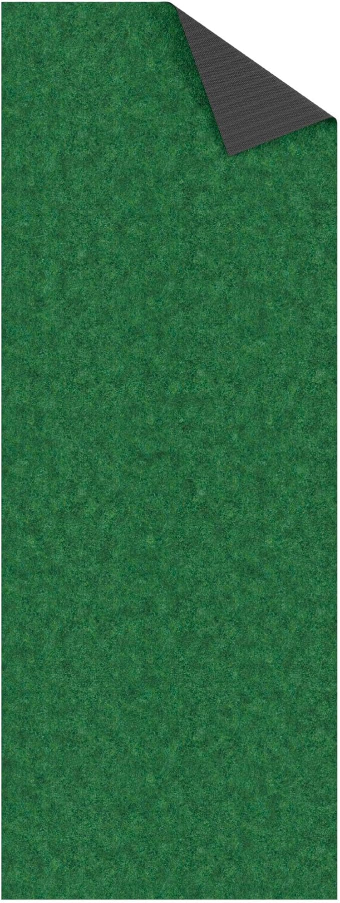 Ottomanson 2'7" x 19' Hallway Runner with Scraper Pile - Extra Durable Non-Slip Rug Mat for Indoor & Outdoor Use - Ideal for Kitchen, Entryway & Garage - High-Traffic Carpet, Green