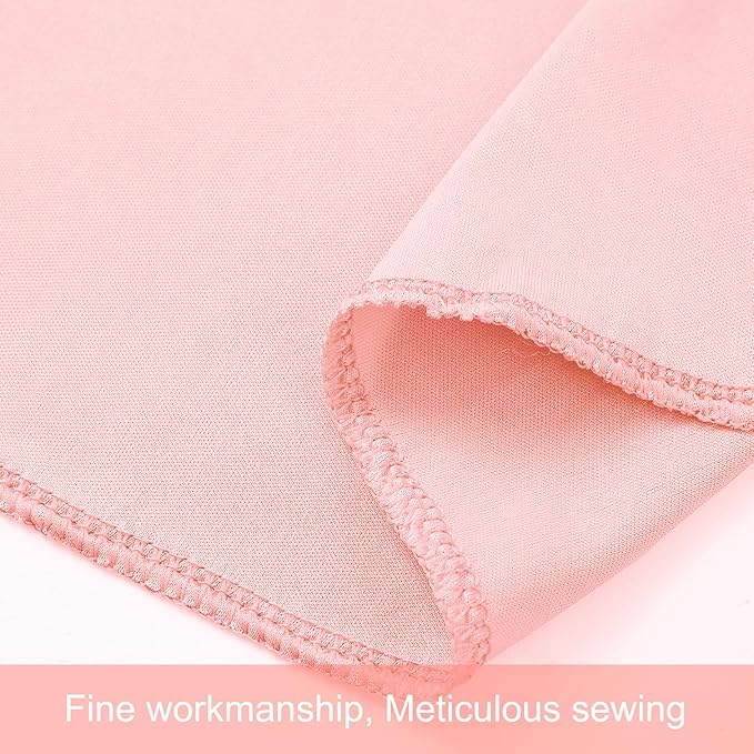 Backdrop Curtains, Blush Pink, 10 Panels, 5 x 12 Ft