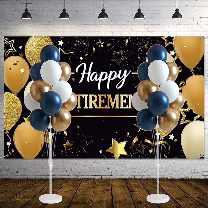 Balloon Column Stand Kit, Set of 2, 62 Inch, Acrylic and Plastic