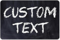Custom Sign, Custom Street Sign, 11 Font Colors, 13 Font Styles, 4 Hole Options, 22 Sizes, 12x18 Inches, Rust Free DiBound, Fade Resistant, Made in USA by My Sign Center (Chalkboard Black)