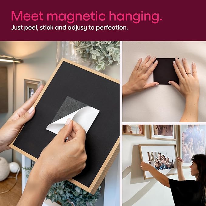 Mixtiles Official - Custom Photo Tiles - Personalized Printed Photos - Magnetic Wall Frames - Adhesive Sticker, No Nails - Various Sizes and Frames - offbeat-set-5-Tile - Canvas Frame