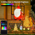 String Lights, 600 LED RGB Color Changing, 198 Ft Indoor Outdoor