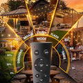 Outdoor LED String Lights, 200 FT Black Edison Bulbs