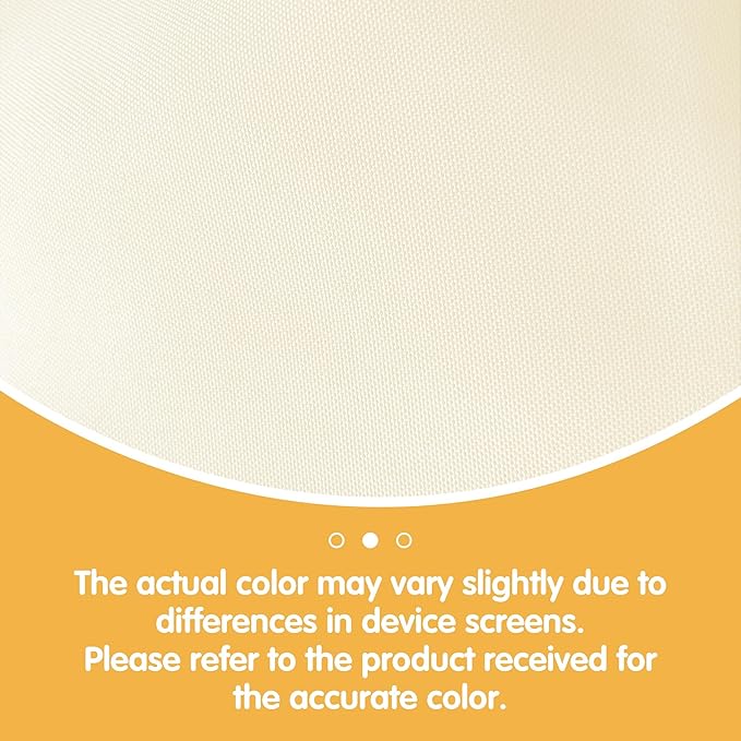 BRILLMAX 6 Pack Ivory Round Tablecloths 132 Inch - Circle Bulk Linen Polyester Fabric Washable Table Cloth Cover for Wedding Reception Banquet Birthday Party Buffet Restaurant