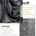Backdrop Drape Black Sequin, 4 Panels, 20 x 10 ft Wrinkle-Free