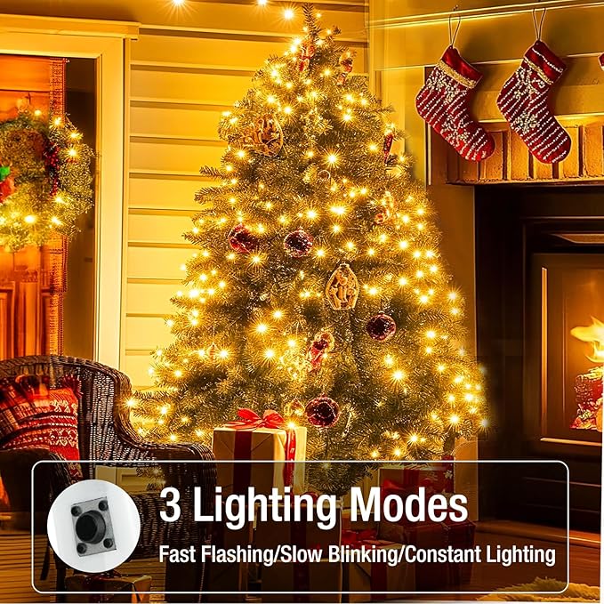 12 Pack Fairy Lights Battery Operated - 7ft 20 Led Twinkle Lights 3 Modes, Bulk Mini String Lights Waterproof for Mason Jars Vases DIY Party Wedding Decoration Christmas -Warm White
