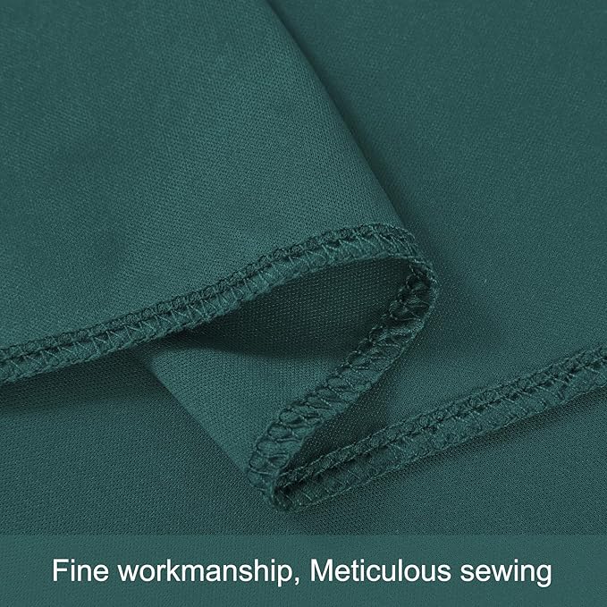 Backdrop Curtain Set, Emerald Green, 10 Panels, 5 x 12 ft