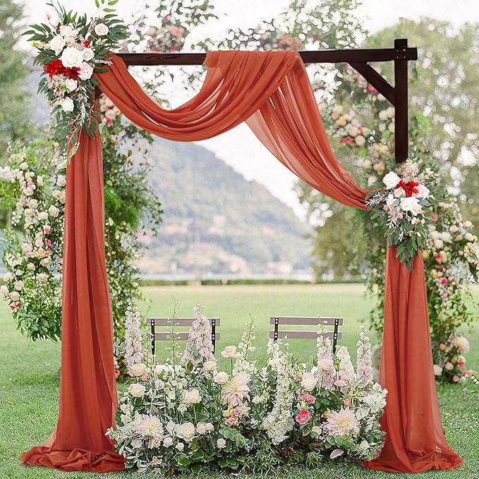 Wedding Arbor, 7.3 ft Solid Wood Square Arch, Detachable
