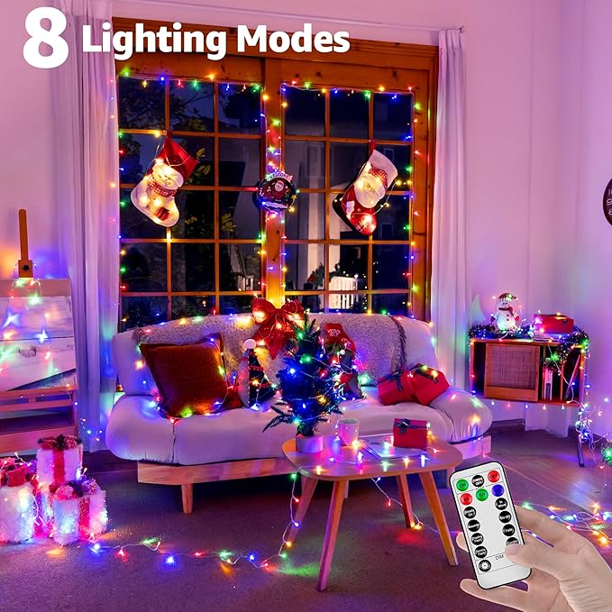String Lights 328 Ft 1000 LED Multicolor with Remote Control