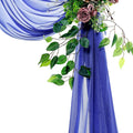 Fabric Sheer Chiffon in Royal Blue, 3 Panels 30 Inch x 20 Ft