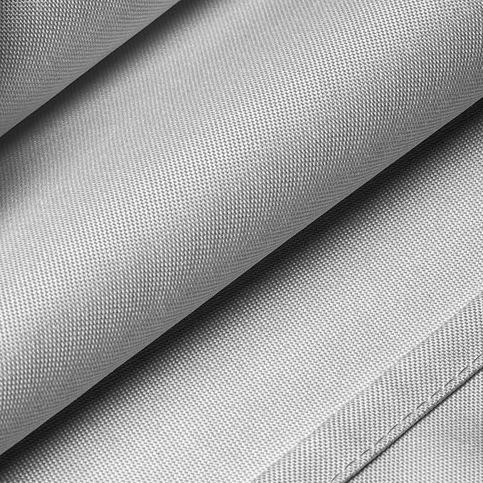 Tablecloths: 108-Inch Round Silver Polyester, Stain and Wrinkle Resistant