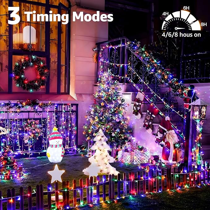String Lights 328 Ft 1000 LED Multicolor with Remote Control