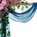 Backdrop Draping Fabric, Dark Teal Chiffon, 30 in x 50 ft