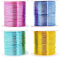 Mandala Crafts 20 Gauge Anodized Aluminum Craft Wire for Jewelry Making - 400 FT Colored Flexible Pastel Wire - Bendable for Bonsai Armature Crafting Sculpting