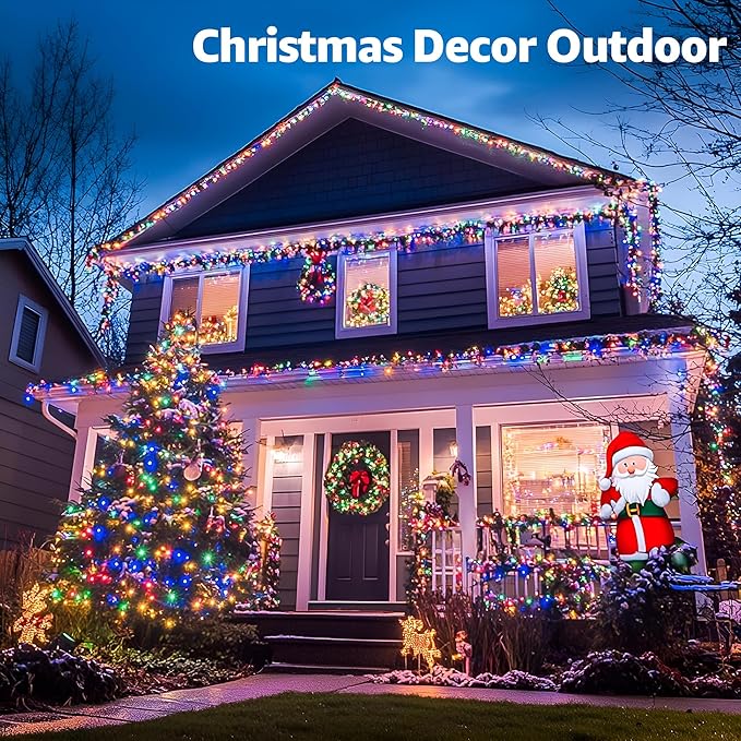 String Lights 328 Ft 1000 LED Multicolor with Remote Control