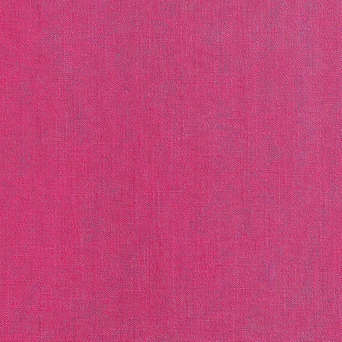 ZeeMart Linen Textured Border Table Runner, 14 x 72 Inch Hot Pink, Farmhouse Style Pink Table Runners 72 Inches Long, Easy Care Everyday Polyester Table Runner