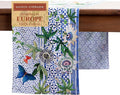 Maison d' Hermine Table runner 100% Cotton Double Layer Table Runners 72 inches long Decorative for Home Kitchen Dining Party Baby Shower Wedding Bridal Shower Spring Summer (Passiflora, 14.50" x 72")
