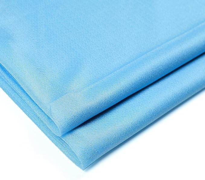 Backdrop Turquoise Sheer Chiffon Draping Fabric, 30 x 100 Feet
