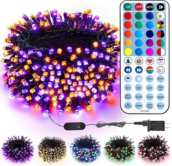 Indoor String Lights, 98.5 FT 300 LED Color Changing RGBW with Remote