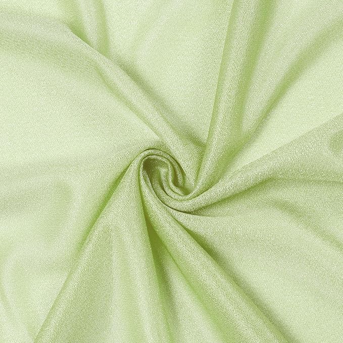 Backdrop Fabric Panel, Sage Green Sheer Chiffon, 30 In x 50 Ft