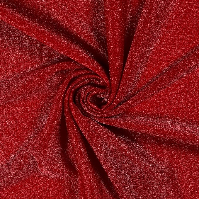 Apple Red Sheer Chiffon Drape Panel, 30 In x 50 Ft Wedding Arch Fabric