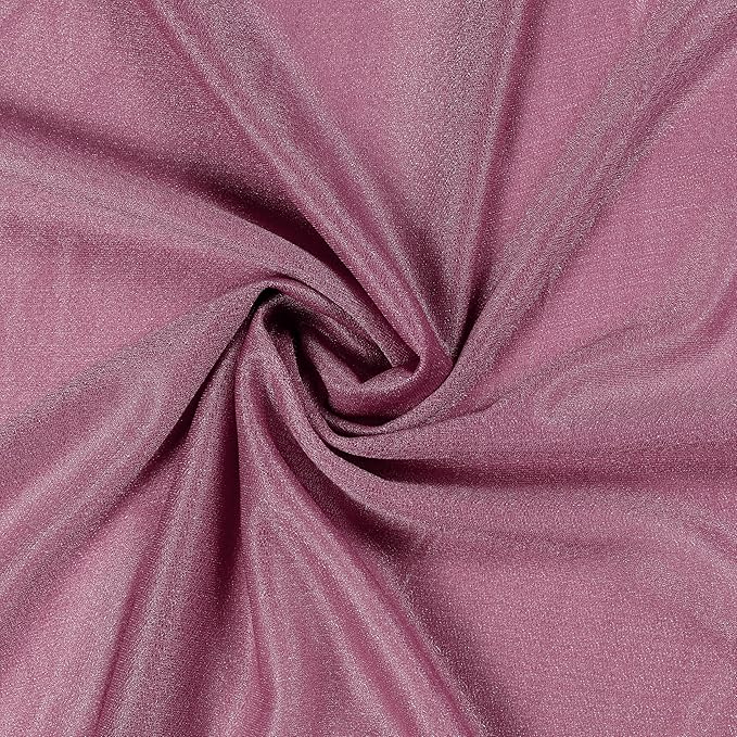Backdrop Fabric Mauve Sheer Chiffon, 30 Inch x 40 Ft Panel