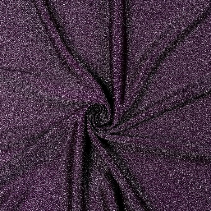 Backdrop Drape Fabric Panel, Eggplant Sheer Chiffon, 30 In x 40 Ft