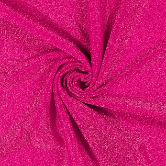 Backdrop Drapery Fabric Panel, Hot Pink Sheer Chiffon, 30 in x 40 ft