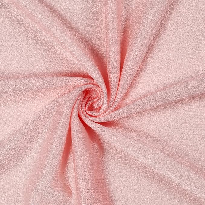 Backdrop Fabric Panel, Dusty Rose Sheer Chiffon, 30 in x 50 ft