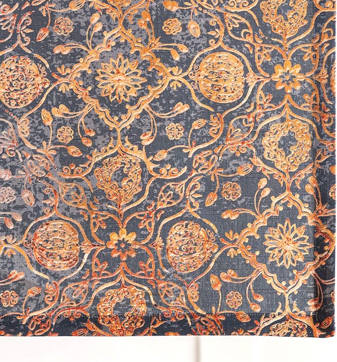 Maison d' Hermine Table Runner 100% Cotton Single Layer Table Runners 60 inches Long for Thanksgiving Christmas Decorations Home Kitchen Dining Party Wedding (Imperfection, 14.5" x 60")